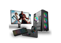 PC Racing Pack AMD Ryzen 5 5600G/16GB/480GB SSD/RX 6600 + Pantalla 24" FullHD + Teclado + Ratón