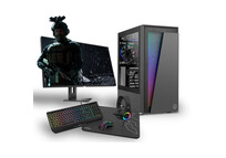 PC Racing Gaming Intel Core i3-12100F/16GB/1TB SSD/RX 7600 XT + Monitor 27" FullHD + Combo Gaming
