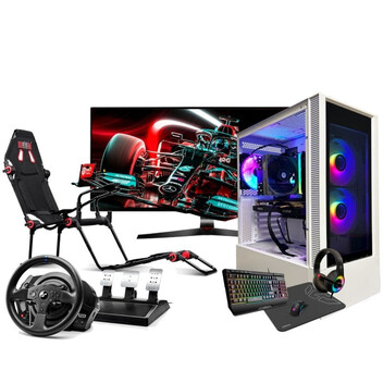 Ordenador Sobremesa PC Racing Pack Simracing Mk I Intel Core i5-12400F/16GB/1TB SSD/RX 6600 + Monito