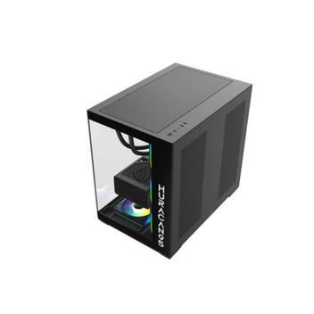 Torre PC Caja SUPRA GAMING HURACAN95 ARGB Negra ATX 4 Ventiladores Cristal Templado USB 3.0