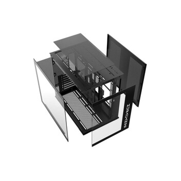 Torre PC Caja SUPRA GAMING HURACAN95 ARGB Negra ATX 4 Ventiladores Cristal Templado USB 3.0