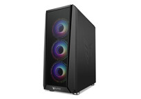 Torre PC Torre SUPRA GAMING GTI 95 Mesh 4 Ventiladores ARGB Cristal Templado EATX Negro