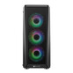 Torre PC Torre SUPRA GAMING GTI 95 Mesh 4 Ventiladores ARGB Cristal Templado EATX Negro