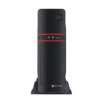 Torre PC SUPRA GAMING F500 Slim Micro ATX/Mini ITX SFX 500W/Metálica/USB 3.0-2.0/Compacta