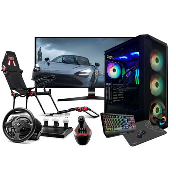 Ordenador Sobremesa PC Racing Pack Simracing Mk Ii Intel Core i7-12700F/32GB/1TB SSD/RTX 4060 Ti + M Ordenador Sobremesa PC Racing Pack Simracing Mk Ii Intel Core i7-12700F/32GB/1TB SSD/RTX 4060 Ti + M