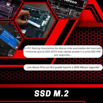 Ordenador Sobremesa PC Racing Gaming AMD Ryzen 5 4650G/32GB/2TB SSD