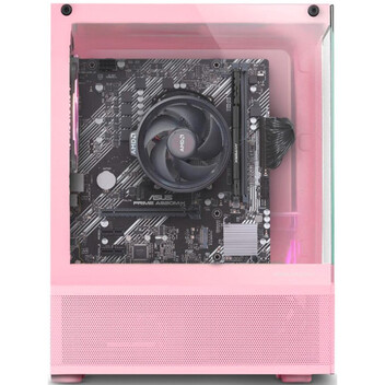Ordenador Sobremesa PC Racing Gaming Rosa AMD Ryzen 5 8500G/16GB/1TB SSD