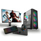 Ordenador Sobremesa PC Racing Pack Gaming Top Intel Core i7-12700F/32GB/1TB SSD/RX 7600 XT + Monitor