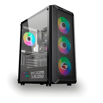 Ordenador Sobremesa PC Racing Pack Gaming Top Intel Core i7-12700F/32GB/1TB SSD/RX 7600 XT + Monitor
