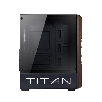 Torre PC Torre SUPRA Gaming TITAN ARGB ATX/EATX, 4x Ventiladores 120mm, Cristal Templado, Malla Metá