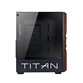 Torre PC Torre SUPRA Gaming TITAN ARGB ATX/EATX, 4x Ventiladores 120mm, Cristal Templado, Malla Metá