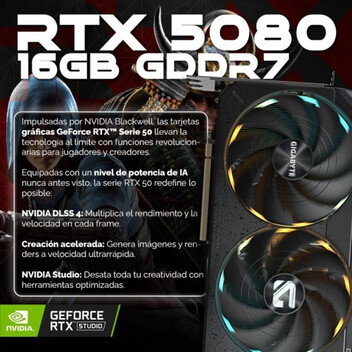 Ordenador Sobremesa PC Sobremesa Daitona Gaming Huracán Supra i9-14900KF 64GB 2TB SSD RTX 5080 Windo