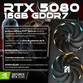 Ordenador Sobremesa PC Sobremesa Daitona Gaming Huracán Supra i9-14900KF 64GB 2TB SSD RTX 5080 Windo