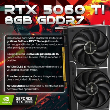 Ordenador Sobremesa PC Sobremesa Daitona Racing i5-14400F 32GB 1TB SSD RTX 5060 Ti Windows 11 Pro