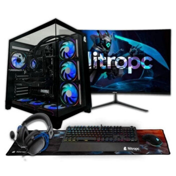 Ordenador Sobremesa PC Sobremesa NitroPC Nitro Plus i9-12900K 32GB RAM 2TB SSD Monitor Curvo