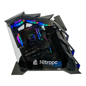 Ordenador Sobremesa Nitropc Pack Nitro Plus v2 AMD Ryzen7 9800X3D/32GB/2TB M2/RTX5080/Monitor 27"/Wi