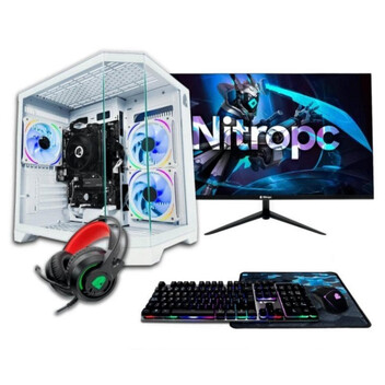 Ordenador Sobremesa PC Sobremesa NitroPC Pack Bronze Ryzen 5 16GB 1TB NVMe Monitor 24'' FullHD Perif Ordenador Sobremesa PC Sobremesa NitroPC Pack Bronze Ryzen 5 16GB 1TB NVMe Monitor 24'' FullHD Perif