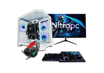Ordenador Sobremesa NitroPC Pack Bronze Plus AMD Ryzen 5 5600GT 16GB 1TB SSD + Monitor 24" Kit Gamin