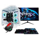 Ordenador Sobremesa PC Sobremesa NitroPC Pack Silver Plus Ryzen 5 5500 16GB 1TB SSD RX6600 8GB Monit