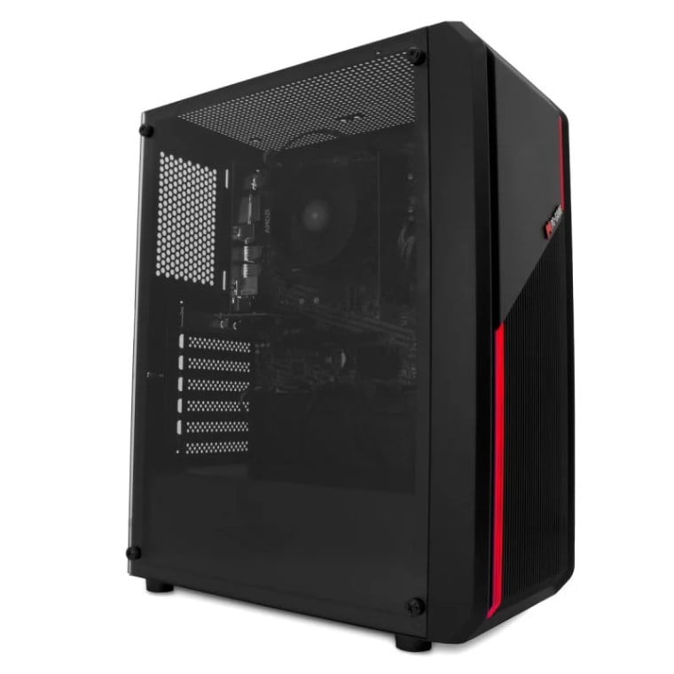 PC-Game Neon-X PC Gaming AMD Ryzen 5 5600G/16GB/1TB+1TB SSD