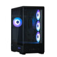 Torre PC Caja Zalman P50 Ds Atx 4xvent 120mm Argb 2xusb 3.0 Negro Sin Fuente