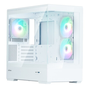 Torre PC Caja Zalman P30 V2 Matx 3xvent 120mm Argb 2xusb 3.0 Blanco Sin Fuente Torre PC Caja Zalman P30 V2 Matx 3xvent 120mm Argb 2xusb 3.0 Blanco Sin Fuente