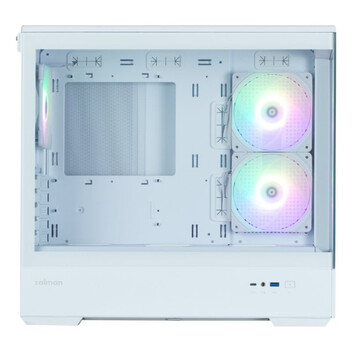 Torre PC Caja Zalman P30 V2 Matx 3xvent 120mm Argb 2xusb 3.0 Blanco Sin Fuente Torre PC Caja Zalman P30 V2 Matx 3xvent 120mm Argb 2xusb 3.0 Blanco Sin Fuente