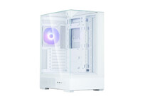 Torre PC Caja Zalman P40 Prism Atx 3xvent 120mm Argb 2xusb 3.0 Blanco Sin Fuente