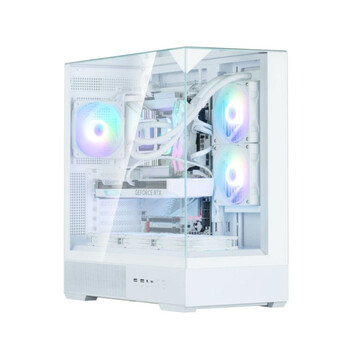 Torre PC Caja Zalman P40 Prism Atx 3xvent 120mm Argb 2xusb 3.0 Blanco Sin Fuente Torre PC Caja Zalman P40 Prism Atx 3xvent 120mm Argb 2xusb 3.0 Blanco Sin Fuente