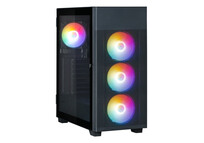 Torre PC Caja Zalman S5 Neo Atx 4xvent 120mm Argb 2xusb 3.0 Negro Sin Fuente