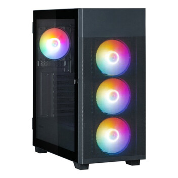 Torre PC Caja Zalman S5 Neo Atx 4xvent 120mm Argb 2xusb 3.0 Negro Sin Fuente