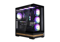 Torre PC Caja Zalman P40 Namu Atx 4xvent 120mm Argb 2xusb 3.0 Negro Sin Fuente