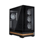 Torre PC Caja Zalman P40 Namu Atx 4xvent 120mm Argb 2xusb 3.0 Negro Sin Fuente