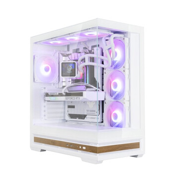 Torre PC Caja Zalman P40 Namu Atx 4xvent 120mm Argb 2xusb 3.0 Blanco Sin Fuente