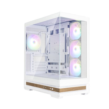 Torre PC Caja Zalman P40 Namu Atx 4xvent 120mm Argb 2xusb 3.0 Blanco Sin Fuente