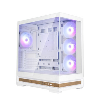 Torre PC Caja Zalman P40 Namu Atx 4xvent 120mm Argb 2xusb 3.0 Blanco Sin Fuente