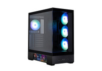 Torre PC Caja Zalman P40 Ds Atx 4xvent 120mm Argb 2xusb 3.0 Negro Sin Fuente