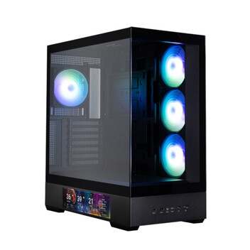 Torre PC Caja Zalman P40 Ds Atx 4xvent 120mm Argb 2xusb 3.0 Negro Sin Fuente