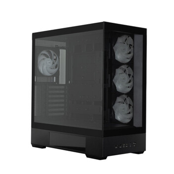 Torre PC Caja Zalman P40 Ds Atx 4xvent 120mm Argb 2xusb 3.0 Negro Sin Fuente