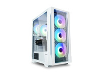 Torre PC Caja Zalman I3 Neo Tg Atx 4xvent 120mm 2xusb 3.0 Blanco Sin Fuente