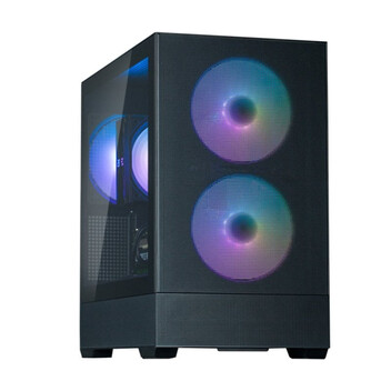 Torre PC Caja Zalman P30 Air Matx 3xvent 120mm Argb 2xusb 3.0 Negro Sin Fuente
