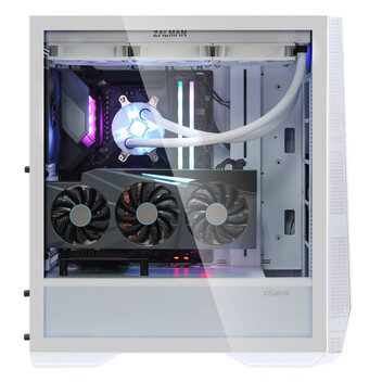 Torre PC Caja Zalman Z9 Iceberg Atx 1xvent 140mm 2xusb 3.0 Blanco Sin Fuente