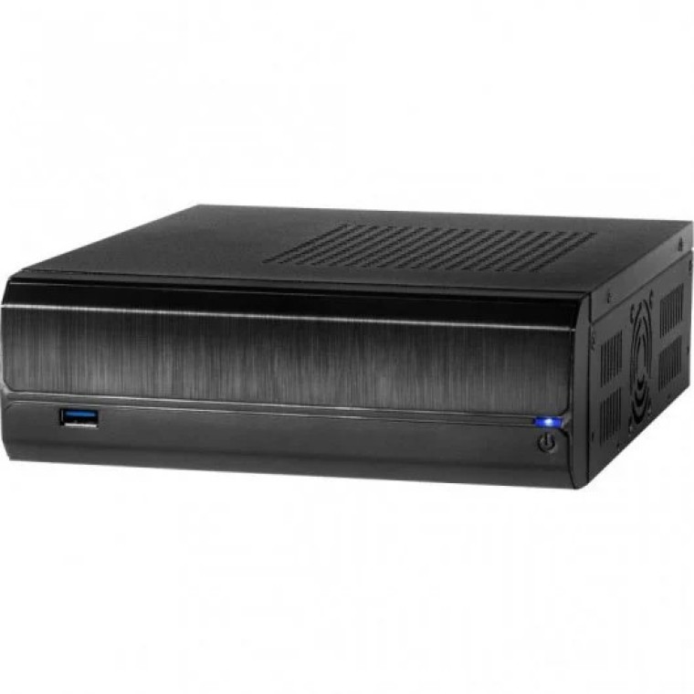 Inter-Tech JX-500 Mini USB 3.2 HTPC Negra