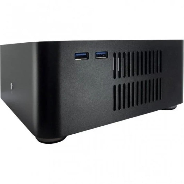 Inter-Tech A80 SFF Caja Rack ITX USB 3.2 + Fuente Alimentación 60W