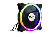 Inter-Tech Argus RS-041 RGB Ventilador 120mm Negro