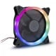 Inter-Tech Argus RS-051 RGB Ventilador 120mm Negro