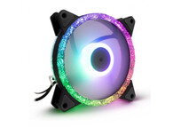 Inter-Tech Argus RS-071 RGB Ventilador RGB con Efecto Cristal 120mm