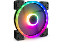 Inter-Tech Argus RS-141 RGB Ventilador 140mm Negro