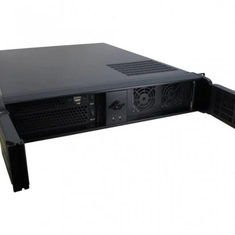 Inter-Tech IPC 2U-2098-SL Caja Rack ATX USB Sin Fuente