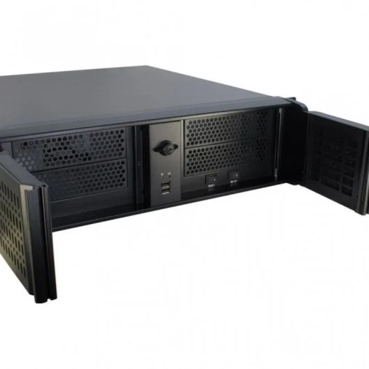 Inter-Tech 3U-3098-S Caja Rack ATX USB Sin Fuente